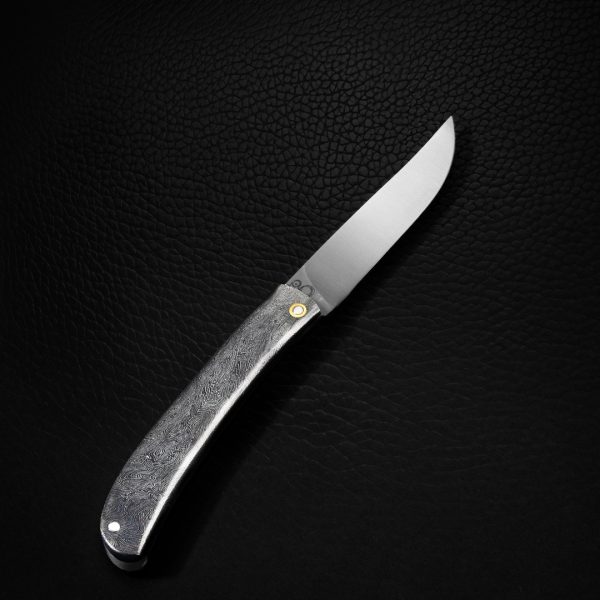 couteau pliant artisanal en fat soacle